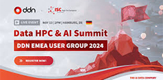 DDN Data, HPC & AI Summit 2024 