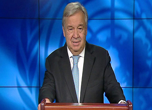 Humans waging 'suicidal war' on nature - UN chief Antonio Guterres